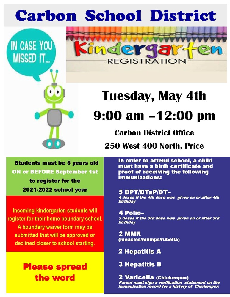 Kindergarten Round Up