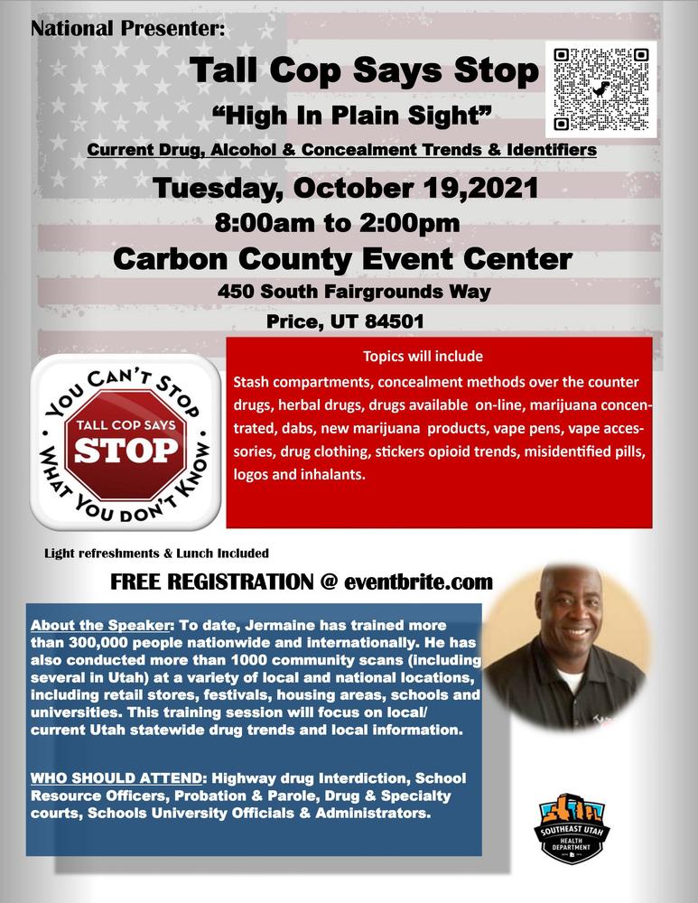 Tall Cop High in Plain Sight presentation
