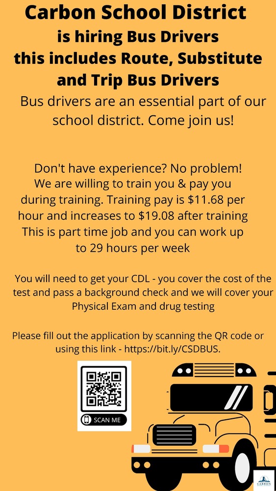 Bus Drivers needed