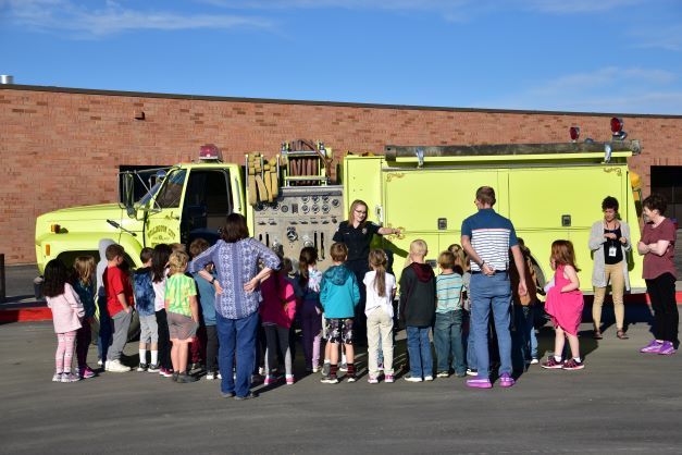 Wellington Elementary Celebrates National Fire Prevention Week