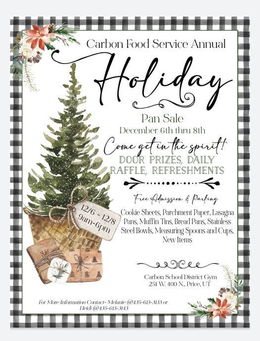 Holiday Pan Sale