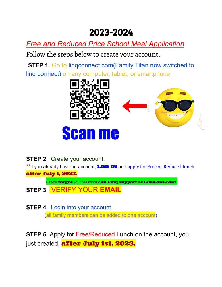 2023-2024 School Lunch info