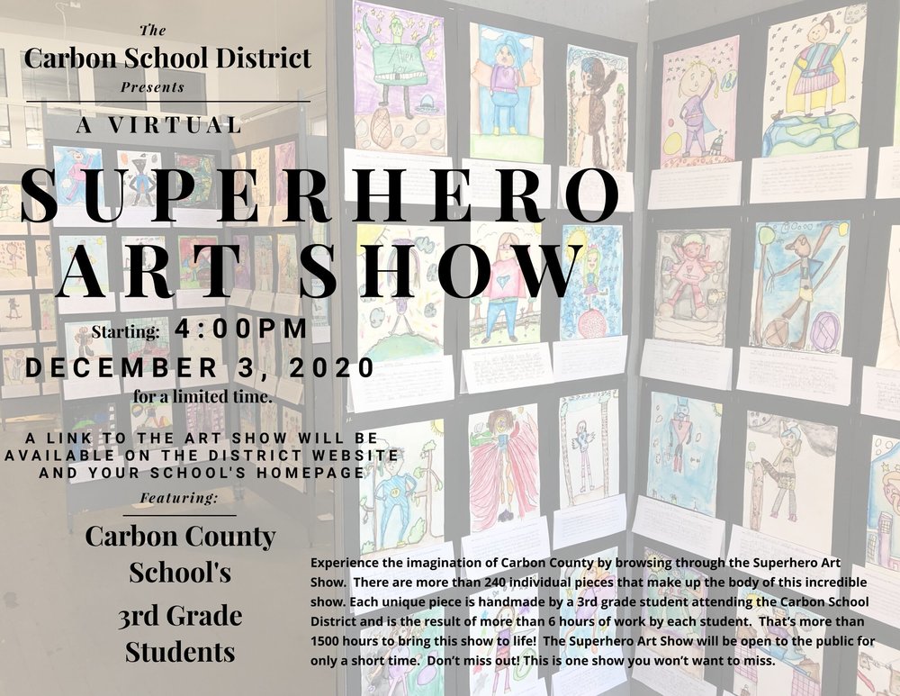 Superhero Art Show
