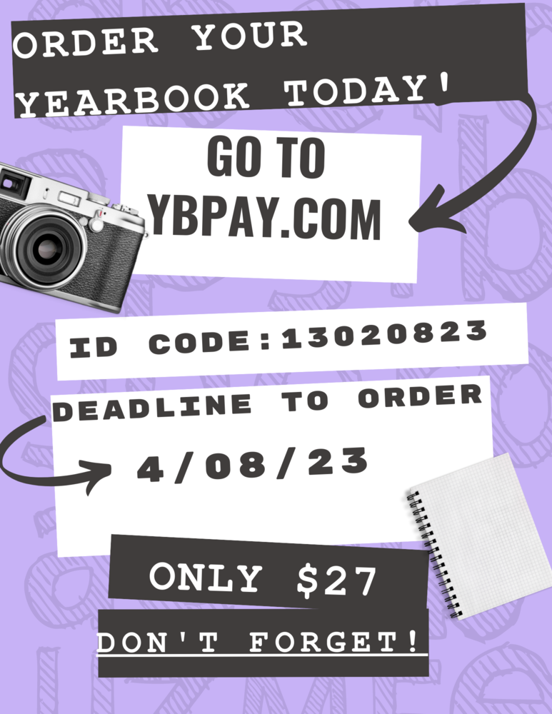 Order the Yearbook Now!