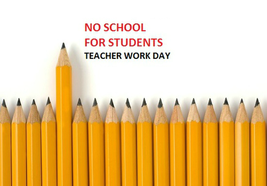 NO SCHOOL - MONDAY, NOV. 4TH