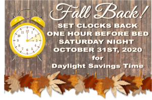 Fall back