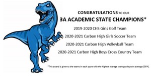 MULTIPLE CARBON TEAMS EARN ACADEMIC STATE CHAMPION HONORS