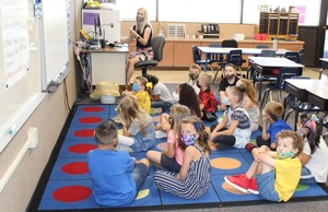 Wellington Elementary staff and students celebrate education