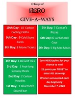 CHS REWARDS POSITIVE BEHAVIOR WITH FUN HOLIDAY DRAWINGS