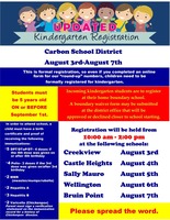UPDATED Kindergarten Round Up