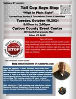 Tall Cop High in Plain Sight presentation