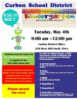 Kindergarten Round Up