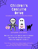 Children's Costume Drive