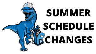 Summer Schedule Changes Summer Schedule Changes